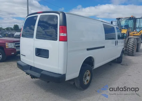 2021 Chevrolet Express Cargo Rwd 3500 Extended Wheelbase Wt from USA, damaged, VIN 1GCZGHF72M1164128